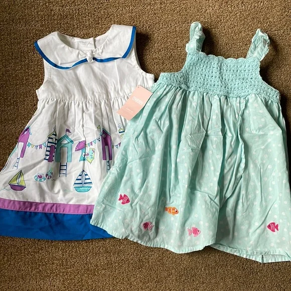 Gymboree adorable baby dresses 6-12 months - Picture 1 of 5